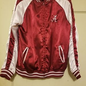Ladie's Alabama Crimson Tide Satin-like Jacket